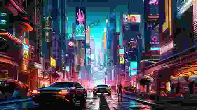 A Cyberpunk City, With Towering Skyscrapers And Neon Lights The Hollow Chase: A Chase Fulton Novel (Chase Fulton Novels 17)