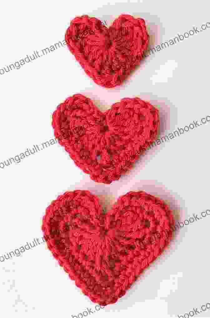 A Detailed Image Of The Friendship Hearts Crochet Pattern, Providing A Comprehensive Guide For Crocheters To Follow. Friendship Hearts Crochet Pattern #143 For ly