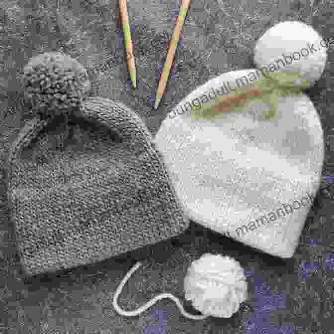 A Knitted Pixie Hat In Soft Pink With A Curly Brim And Pompom, Perfect For A Baby Or Child. PIXIE HATS 2 Knitting Pattern #105 Gnome Elf Baby Hat Prop (Lisa S Baby Collection 50)