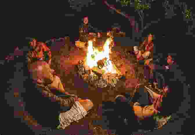 A Photograph Of A Group Of People Sitting Around A Campfire, Telling Stories. Light At The Seam: Poems