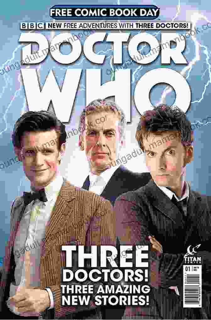 A Promotional Poster For Doctor Who FCBD 2024, Featuring All Three Comic Book Covers. Doctor Who FCBD 2024 (Doctor Who Comics)
