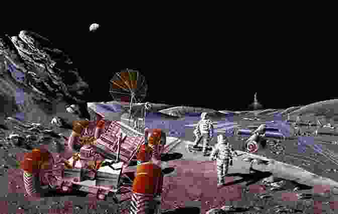 An Illustration Of The Delphi Colony On The Moon. Delphi Colony (Delphi In Space 8)