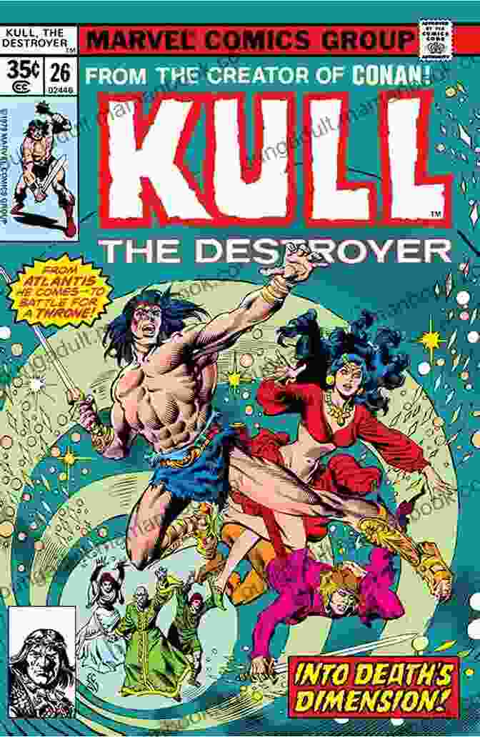 Cover Of Kull The Destroyer #1 (1973) By Lancer Books, Featuring Kull Battling A Giant Serpent Kull The Destroyer (1973 1978) #13 (Kull The Conqueror (1971 1978))