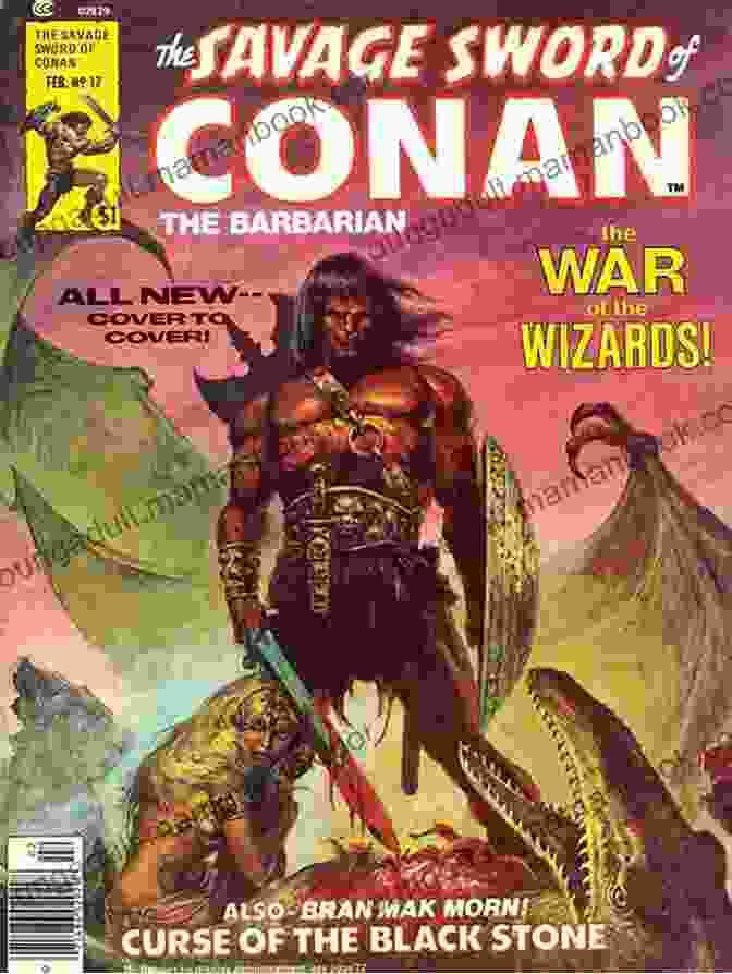 Cover Of Savage Sword Of Conan #104 (1985),Featuring Kull And Conan Facing Off Kull The Destroyer (1973 1978) #13 (Kull The Conqueror (1971 1978))