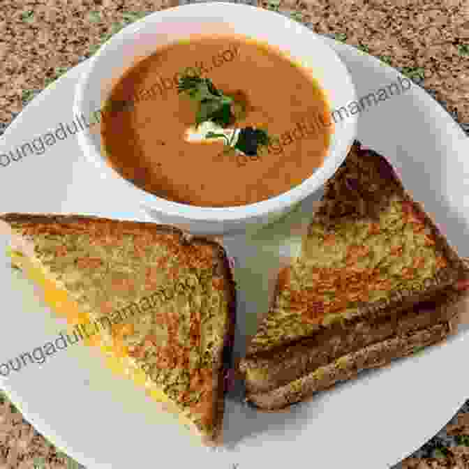 Creamy Tomato Soup With Grilled Cheese Sandwiches Burger Night: Dinner Solutions For Every Day Of The Week (Williams Sonoma)