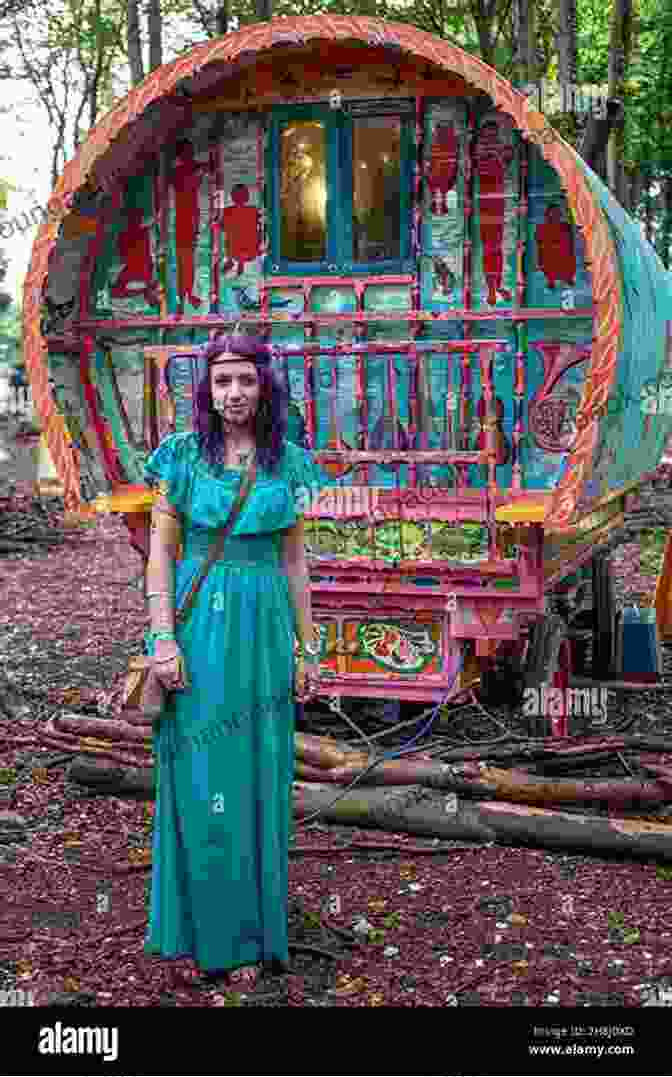 Georgie Goode Standing Outside Her Gypsy Caravan, A Vibrant And Independent Woman With Flowing Hair And A Warm Smile As Good As It Gets (Georgie B Goode Gypsy Caravan Cozy Mystery 7)
