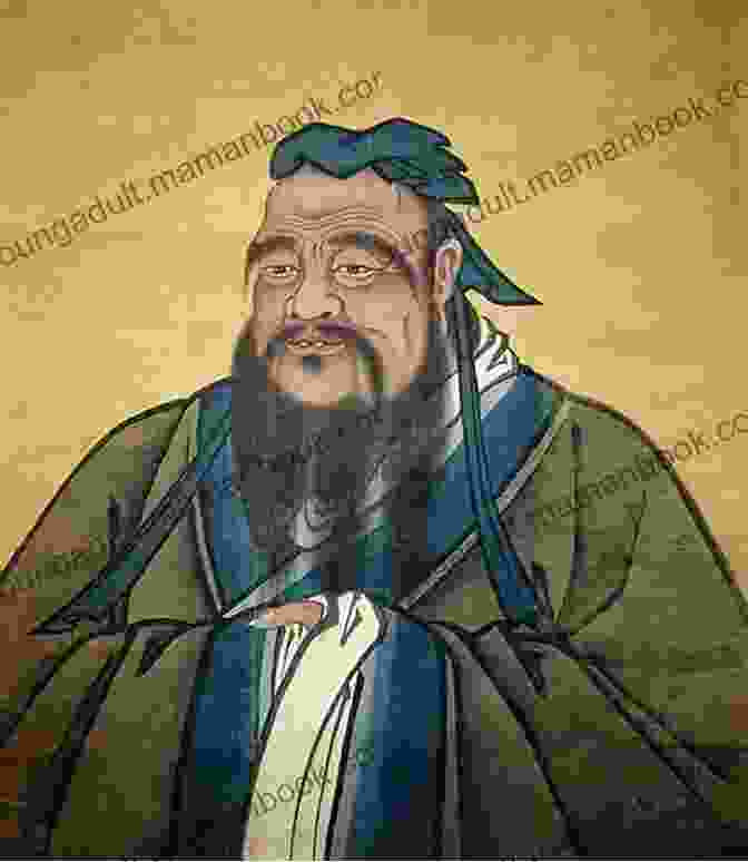 Portrait Of Confucius, A Renowned Chinese Philosopher And Teacher Quotes Of Confucis Chaitanya Limbachiya