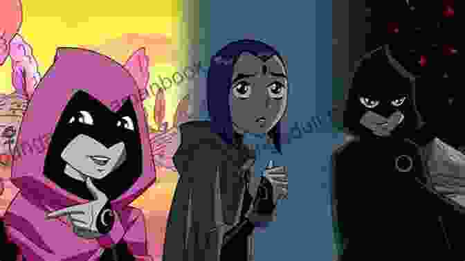 Raven Struggling With Her Emotions In Teen Titans Go! Teen Titans Go : Booyah #2 Diana Rosado