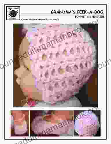 Grandma S Peek A Boo Crochet Pattern #131 For Bonnet Booties